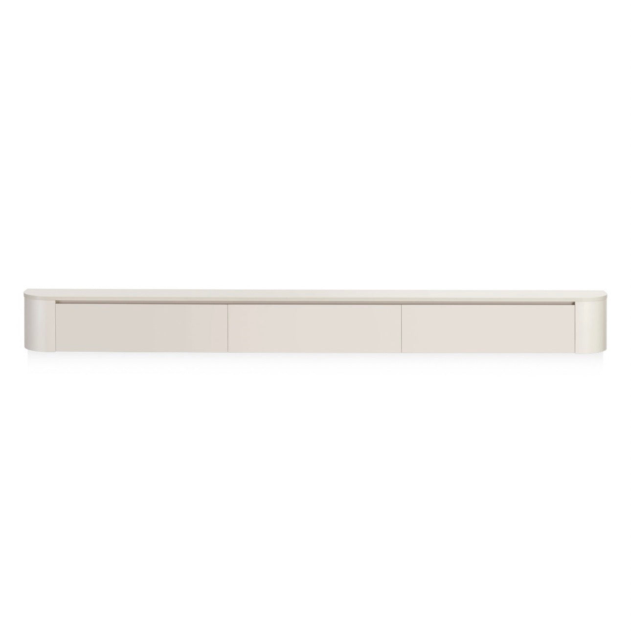 Japandi TV-meubel in een minimalistisch interieur
